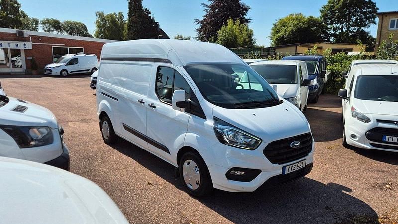 Vit Begagnad 2020 Ford Transit Custom Van | 198 750 kr (Dyr) - Bild 1/4