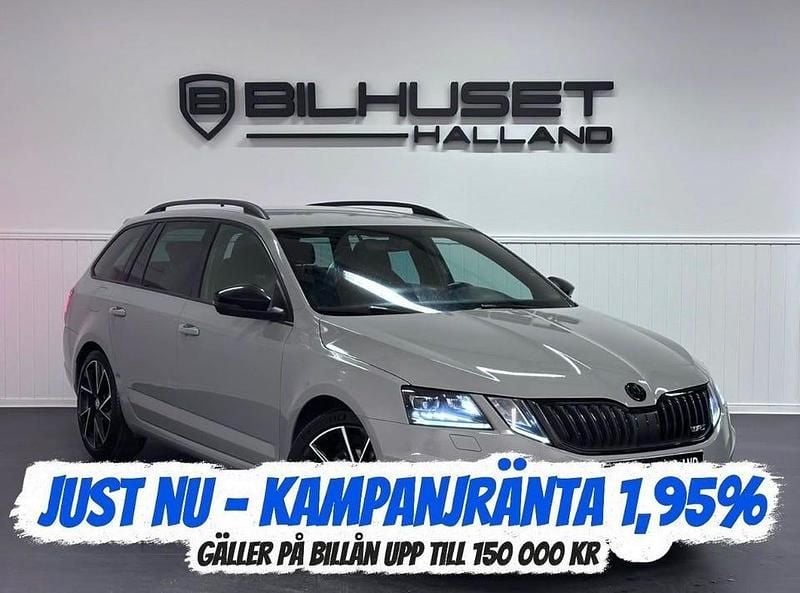 Begagnad Skoda Octavia RS 184 HK (135 kW) 2019 Grå Kombi