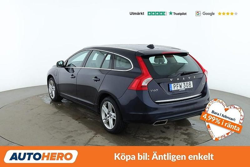 Begagnad Volvo V60 Summum 291 HK (214 kW) 2017 Blå Kombi