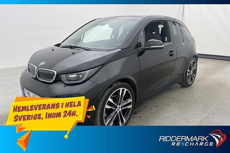 Svart Begagnad 2019 BMW i3 Comfort Edition Halvkombi | 159 800 kr (Marknadspris) - Bild 1/3