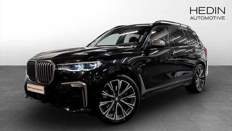 Svart Begagnad 2020 BMW X7 M Sport SUV | 738 700 kr (Lite dyr) - Bild 1/4