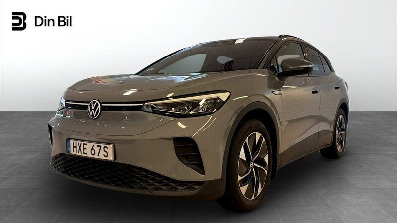 Grå Begagnad 2021 VW ID.4 Pro Performance SUV | 299 900 kr (Bra pris) - Bild 1/4