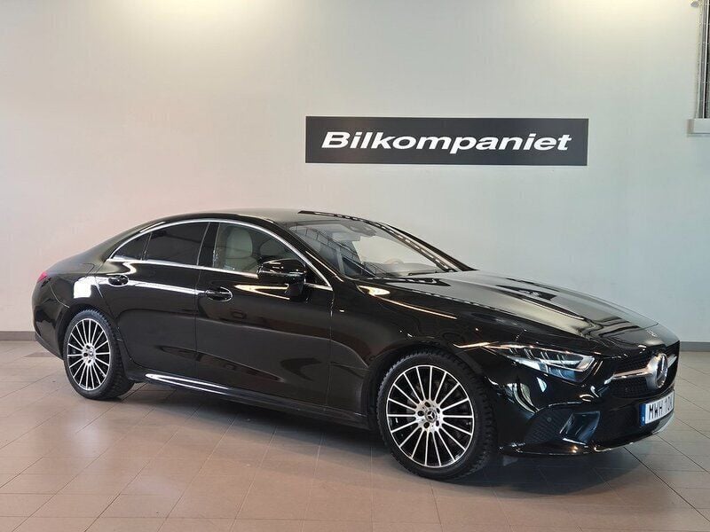 Svart Begagnad 2019 Mercedes CLS350 Sportkupé | 579 900 kr - Bild 1/4