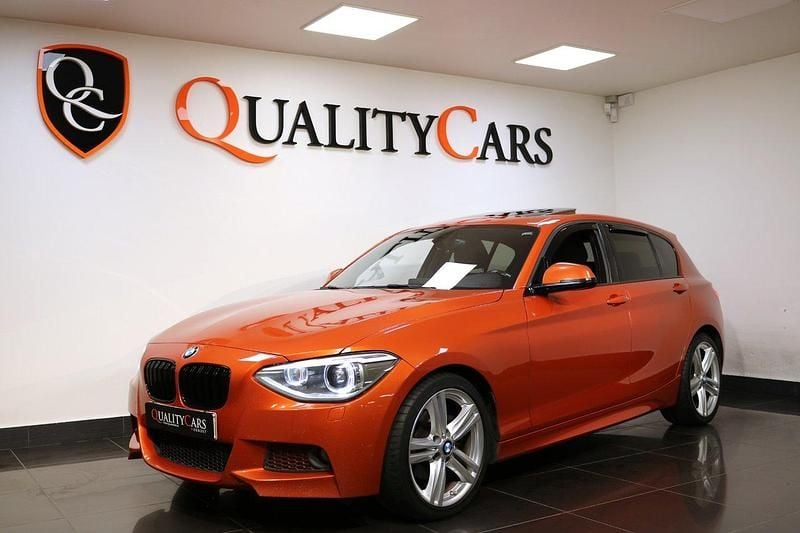 Orange Begagnad 2014 BMW 120 M Sport Halvkombi | 119 000 kr (Bra pris) - Bild 1/4