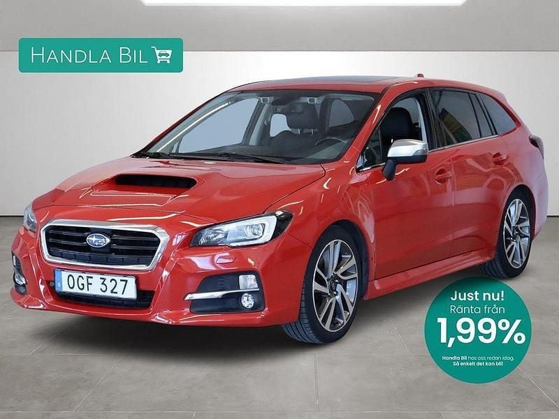 Röd Begagnad 2016 Subaru Levorg Kombi | 164 900 kr (Marknadspris) - Bild 1/4