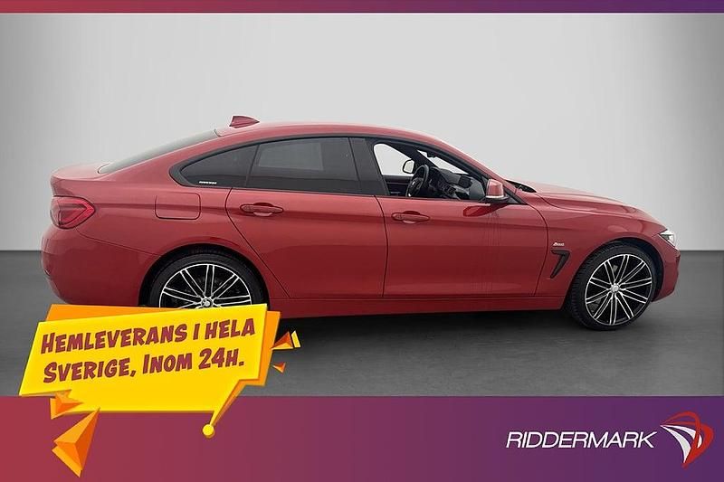 Röd Begagnad 2018 BMW 420 Gran Coupé Sport Line Sportkupé | 234 800 kr - Bild 1/3