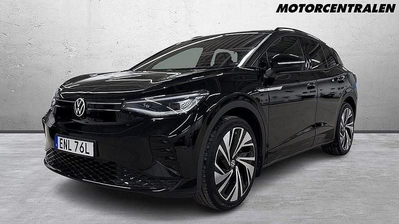 Svart Begagnad 2022 VW ID.4 GTX SUV | 409 000 kr (Bra pris) - Bild 1/3