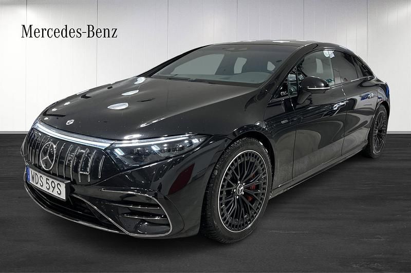 Svart Begagnad 2023 Mercedes EQS 53 AMG AMG Sedan | 995 000 kr - Bild 1/4