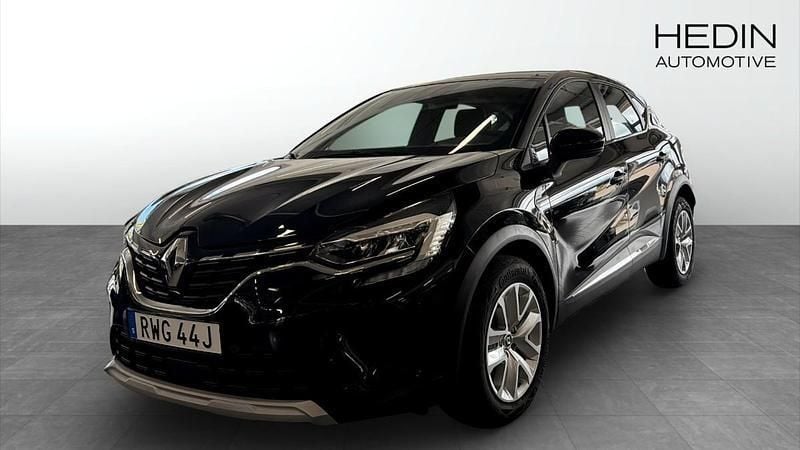 Svart (black) Begagnad 2021 Renault Captur SUV | 194 900 kr (Marknadspris) - Bild 1/4