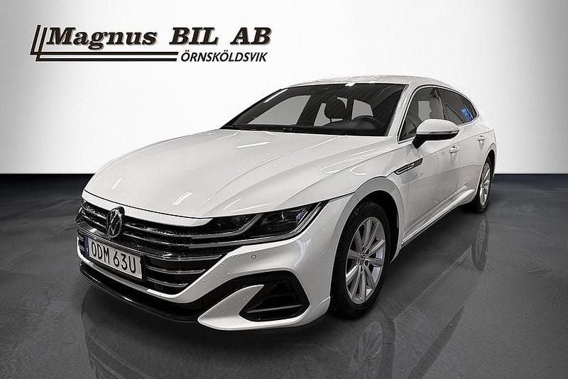 Vit Begagnad 2020 VW Arteon R-line Kombi | 299 900 kr (Marknadspris) - Bild 1/3