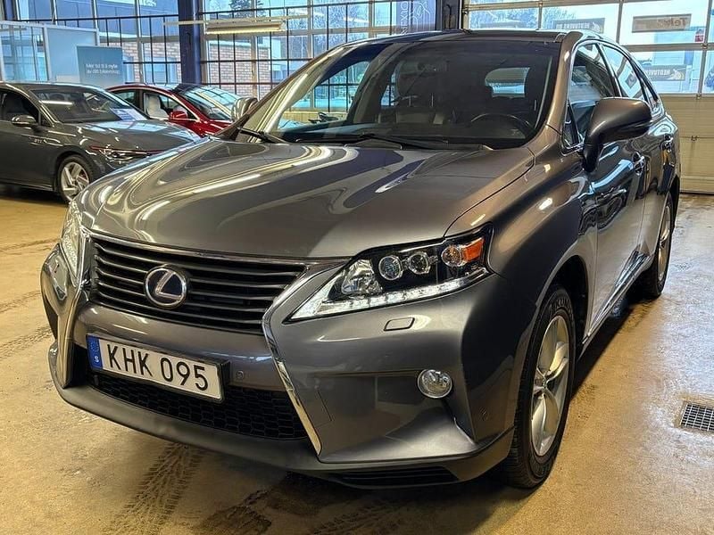 Begagnad Lexus RX450h Luxury Line 299 HK (219 kW) 2013 Mörkgråmet SUV