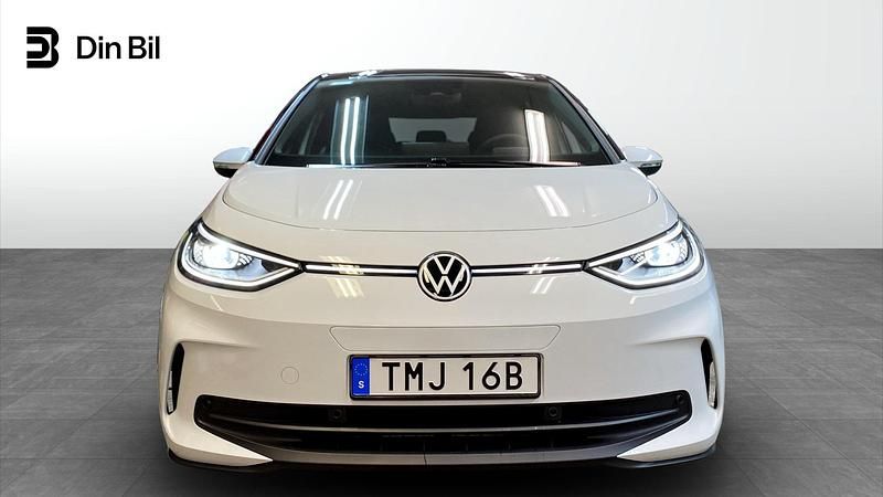 Ny VW ID.3 Pro Performance 239 kW (326 HK) 2026 Vit Halvkombi