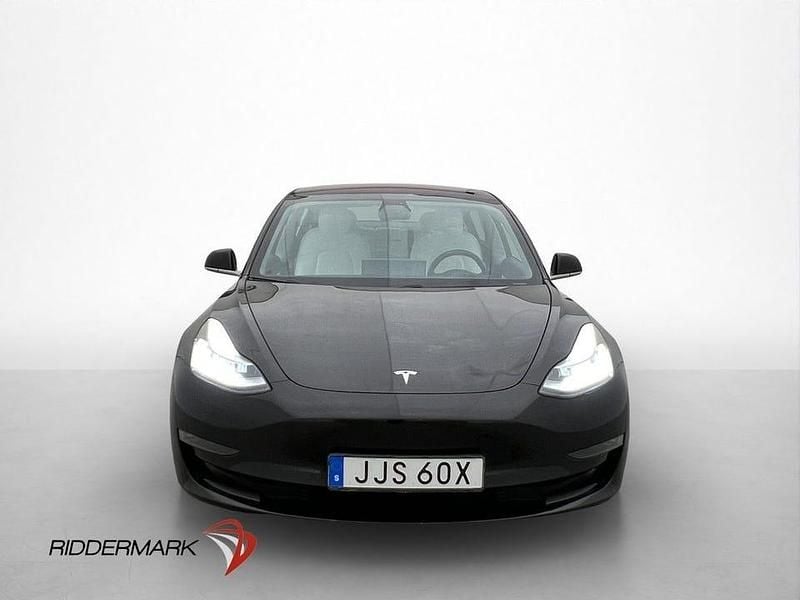 Begagnad Tesla Model 3 Long Range AWD 366 kW (498 HK) 2019 Svart Sedan