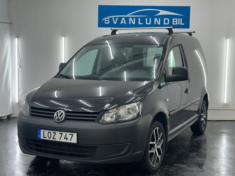 Svart Begagnad 2011 VW Caddy Minibuss | 44 800 kr (Marknadspris) - Bild 1/4