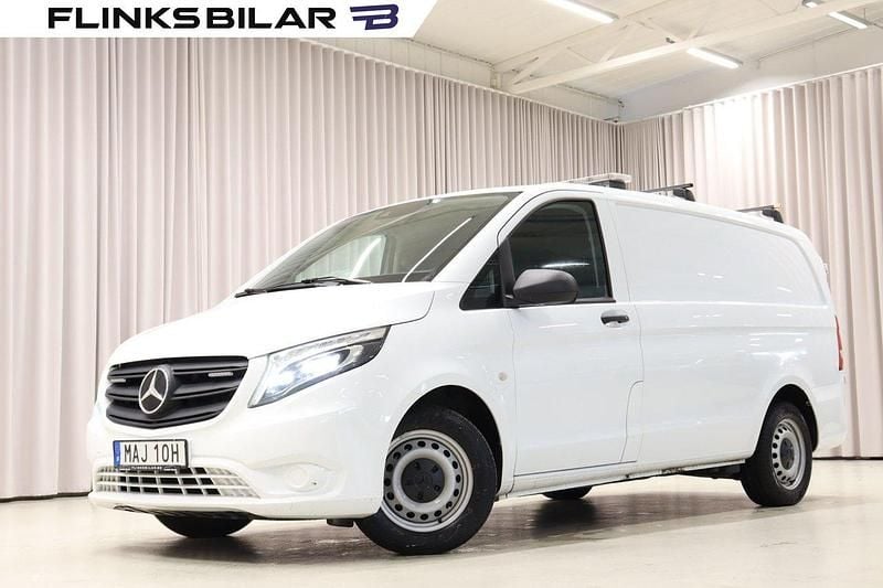Vit Begagnad 2021 Mercedes Vito Minibuss | 269 900 kr (Superpris) - Bild 1/4