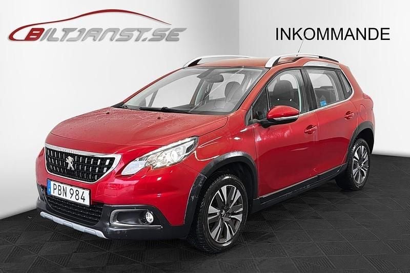 Röd Begagnad 2016 Peugeot 2008 Allure SUV | 119 800 kr (Marknadspris) - Bild 1/3