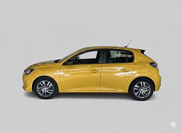 Begagnad Peugeot 208 Active 75 HK (55 kW) 2022 Gul metallic Halvkombi