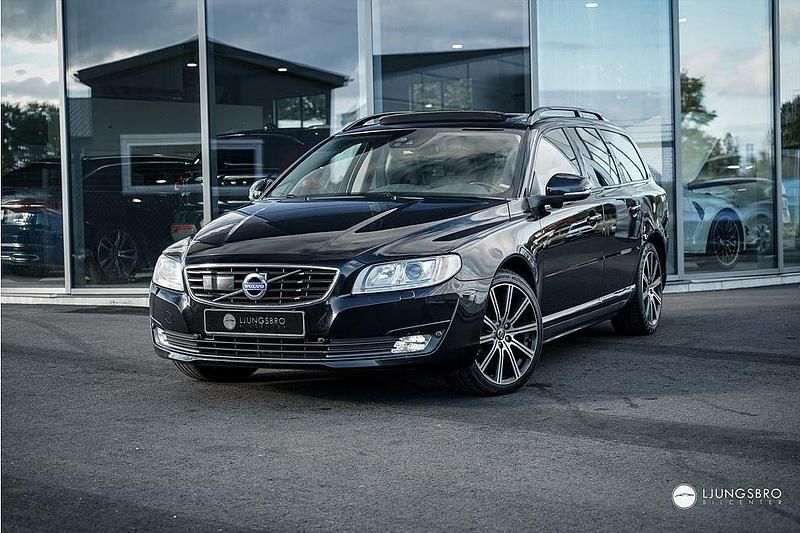 Svart Begagnad 2014 Volvo V70 Dynamic Kombi | 169 900 kr (Dyr) - Bild 1/4