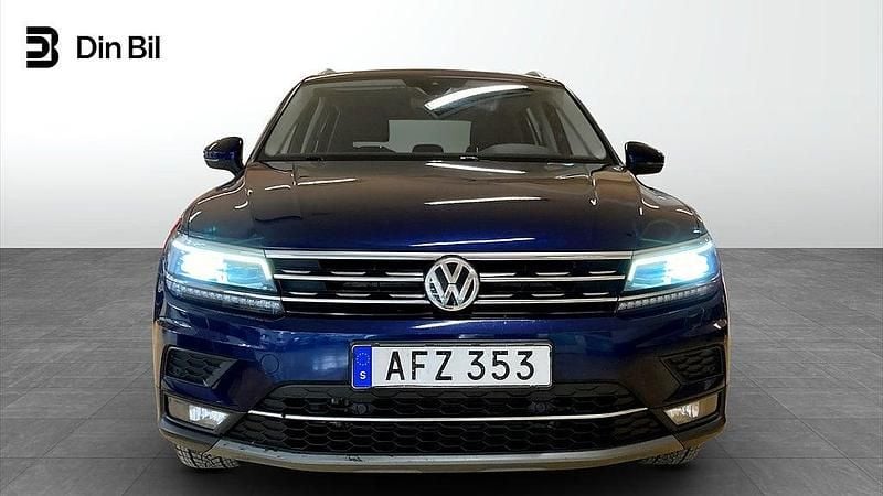 Begagnad VW Tiguan 190 HK (139 kW) 2018 Blå SUV