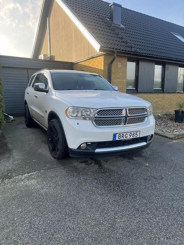 Vit Begagnad 2013 Dodge Durango SUV | 150 000 kr - Bild 1/4