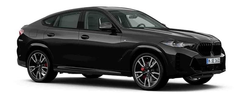 Ny BMW X6 2026 Svart SUV