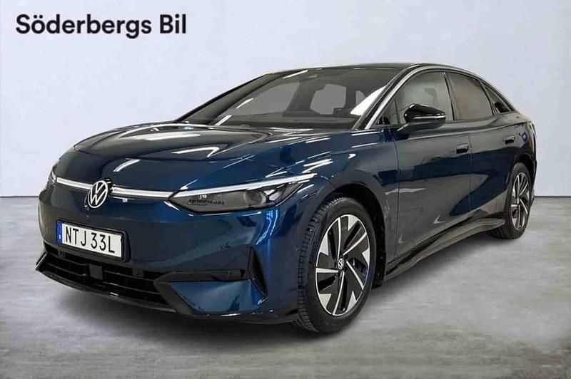Blå Ny 2024 VW ID.7 Pro Sedan | 559 800 kr - Bild 1/1