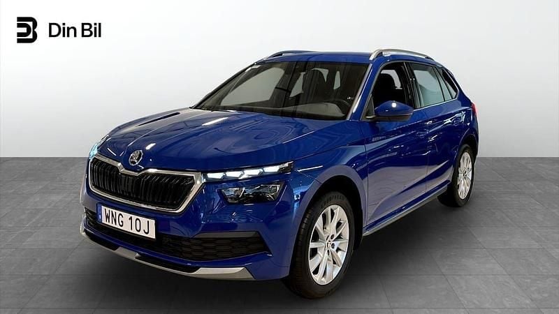 Blå Begagnad 2022 Skoda Kamiq Adventure SUV | 229 000 kr (Marknadspris) - Bild 1/4
