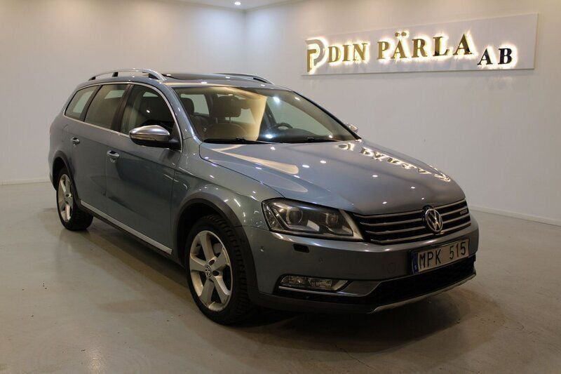 Ljusgrå (grå) Begagnad 2013 VW Passat Alltrack Kombi | 84 900 kr (Marknadspris) - Bild 1/4