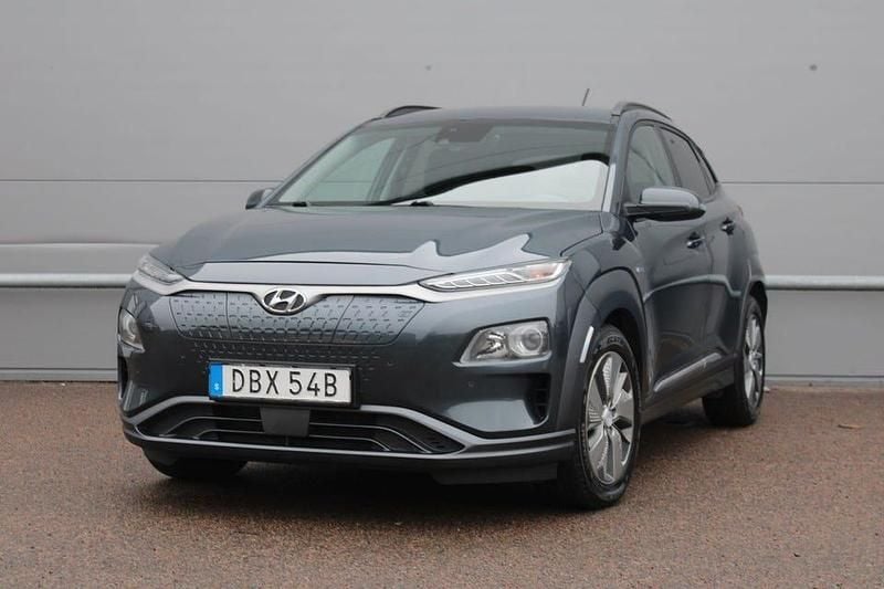 Grå Begagnad 2018 Hyundai Kona Trend SUV | 139 800 kr (Marknadspris) - Bild 1/4