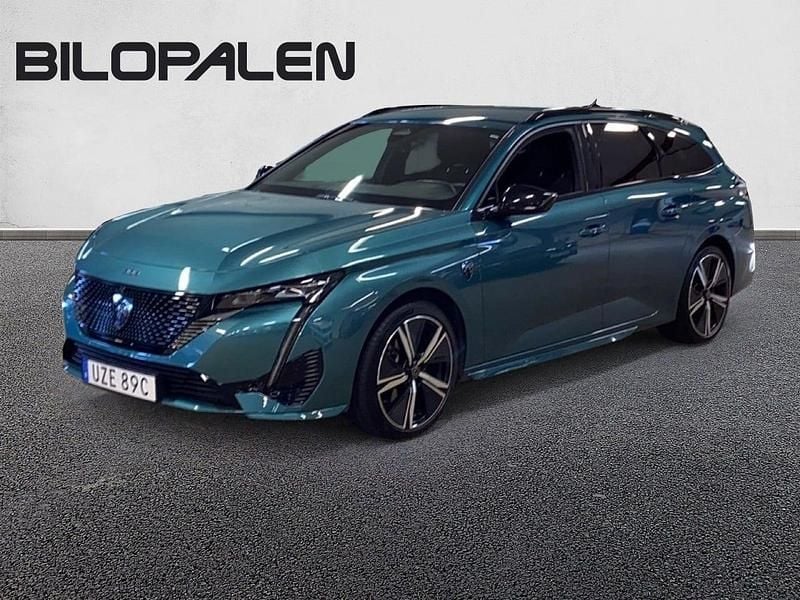 Blå Begagnad 2024 Peugeot 308 SW GTi Kombi | 239 800 kr (Marknadspris) - Bild 1/4