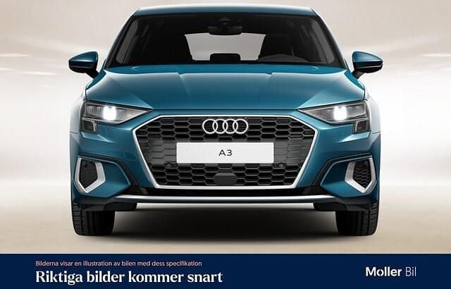 Begagnad Audi A3 Proline 150 HK (110 kW) 2023 Atollblå metallic Sedan