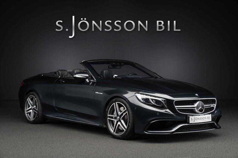 Svart Begagnad 2016 Mercedes S63 AMG AMG Cab | 1 049 000 kr - Bild 1/4
