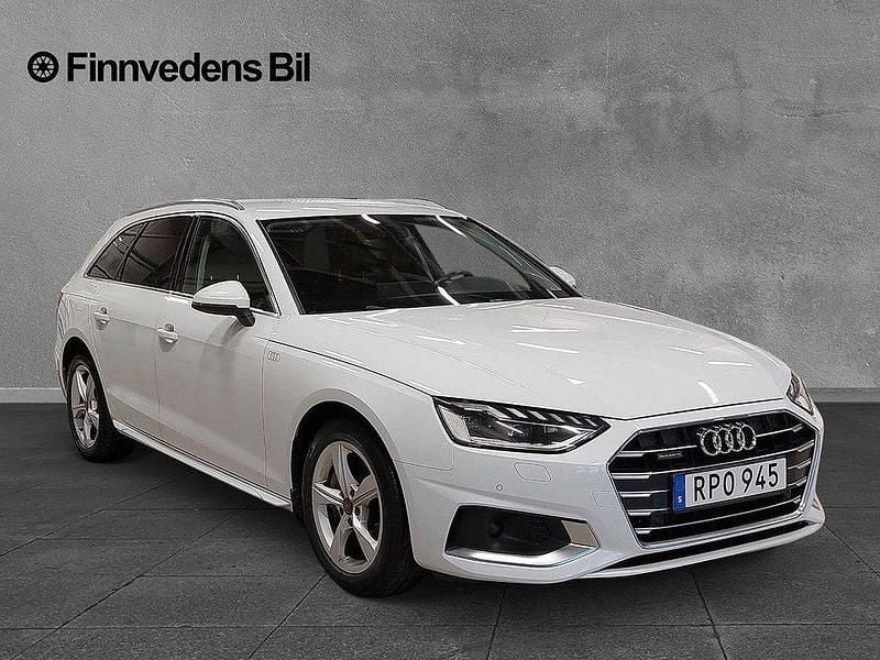 Vit Begagnad 2019 Audi A4 Kombi | 269 000 kr (Marknadspris) - Bild 1/1
