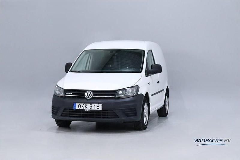 Begagnad VW Caddy 110 HK (80 kW) 2017 Vit Minibuss