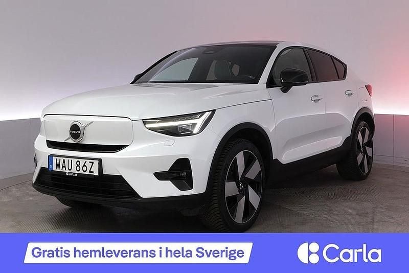 Vit Begagnad 2023 Volvo EC40 Plus SUV | 409 900 kr (Marknadspris) - Bild 1/4