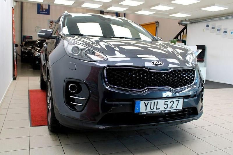 Begagnad Kia Sportage Advance 142 HK (104 kW) 2017 Grå SUV