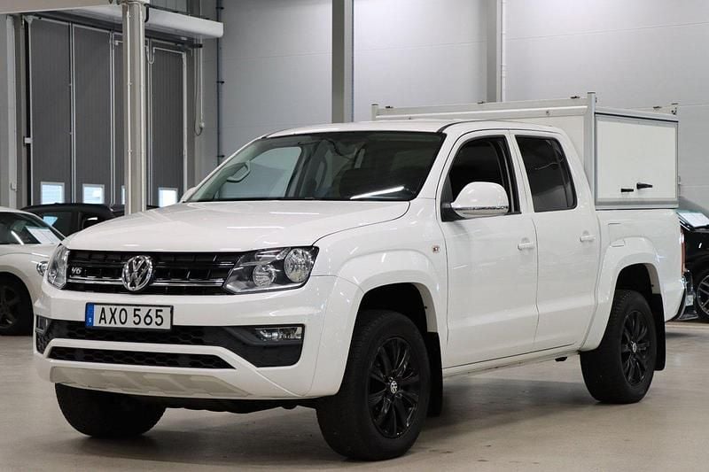 Vit Begagnad 2020 VW Amarok Pickup | 334 700 kr (Bra pris) - Bild 1/4