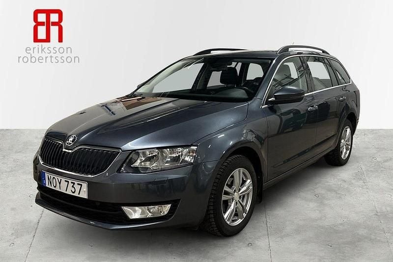 Begagnad Skoda Octavia 105 HK (77 kW) 2015 Grå Halvkombi
