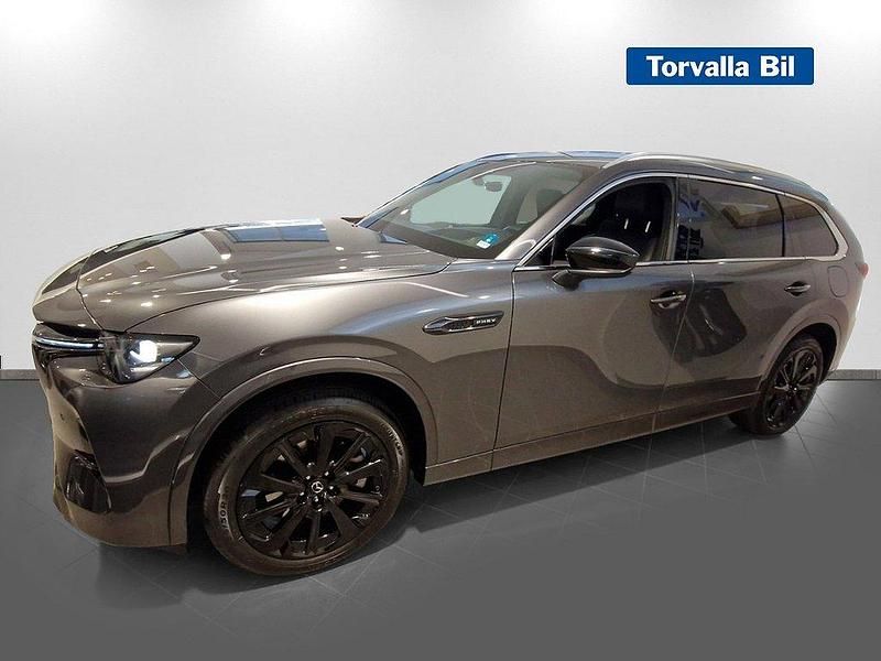 Grå Begagnad 2024 Mazda CX-80 Homura-Line SUV | 589 000 kr (Dyr) - Bild 1/4