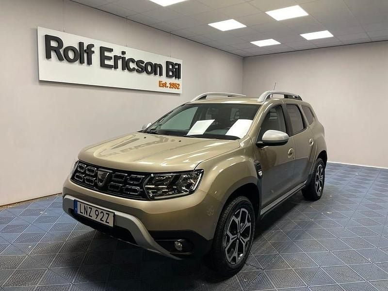 Ljusbrun Begagnad 2020 Dacia Duster Prestige SUV | 184 500 kr (Marknadspris) - Bild 1/4