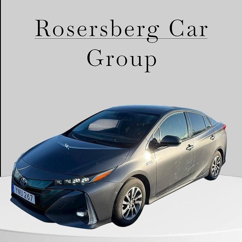 Mörkgrå Begagnad 2017 Toyota Prius Plug-in Hybrid Executive Halvkombi | 169 900 kr (Dyr) - Bild 1/4