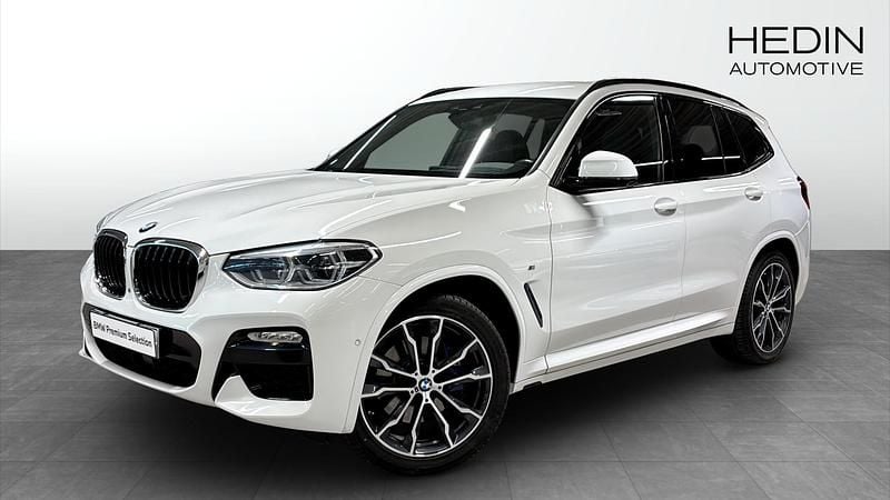 Vit Begagnad 2018 BMW X3 SUV | 389 700 kr (Dyr) - Bild 1/4