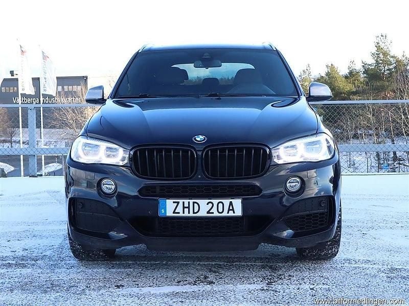 Begagnad BMW X5 M M Sport 381 HK (280 kW) 2017 Mörkblå SUV