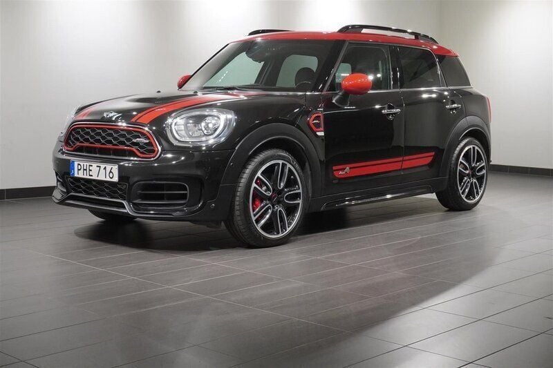 Svart Begagnad 2017 Mini John Cooper Works Countryman SUV | 269 800 kr - Bild 1/4