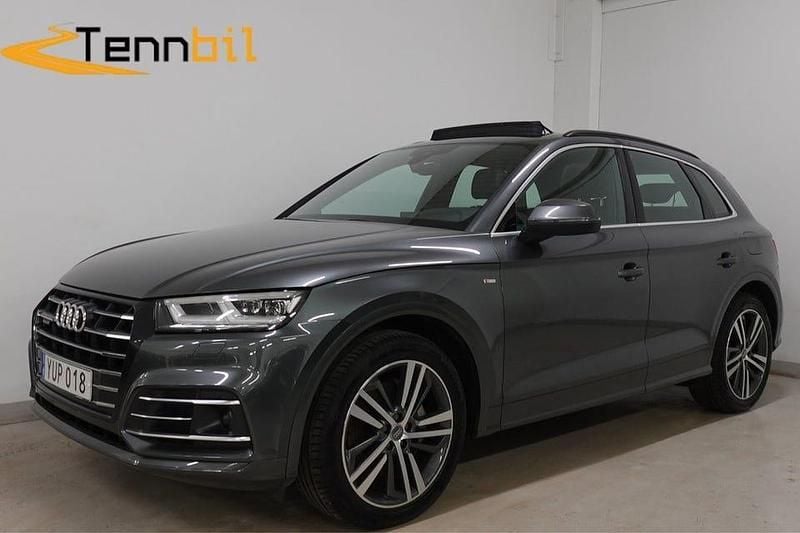 Grå Begagnad 2020 Audi Q5 S-Line SUV | 279 900 kr (Superpris) - Bild 1/4