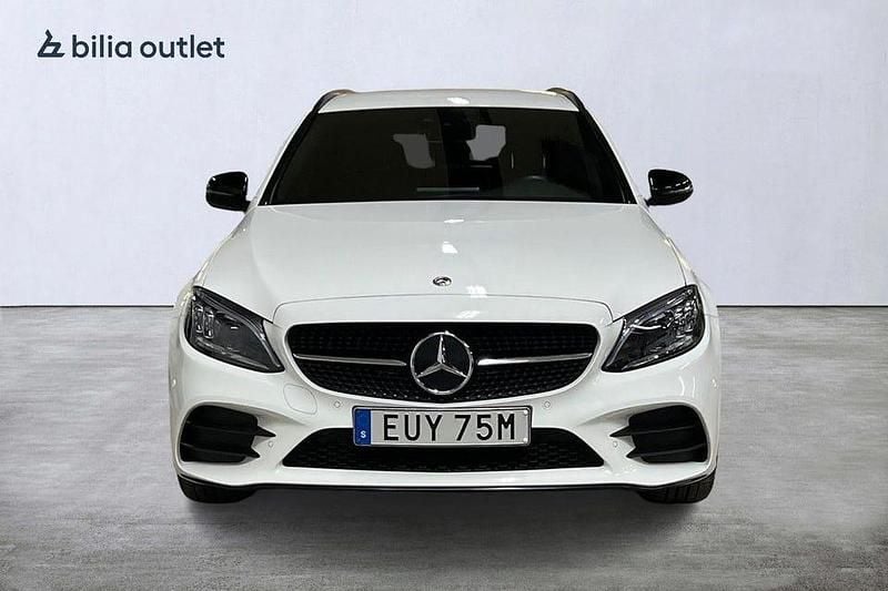 Begagnad Mercedes C220 AMG 194 HK (142 kW) 2021 Vit Kombi
