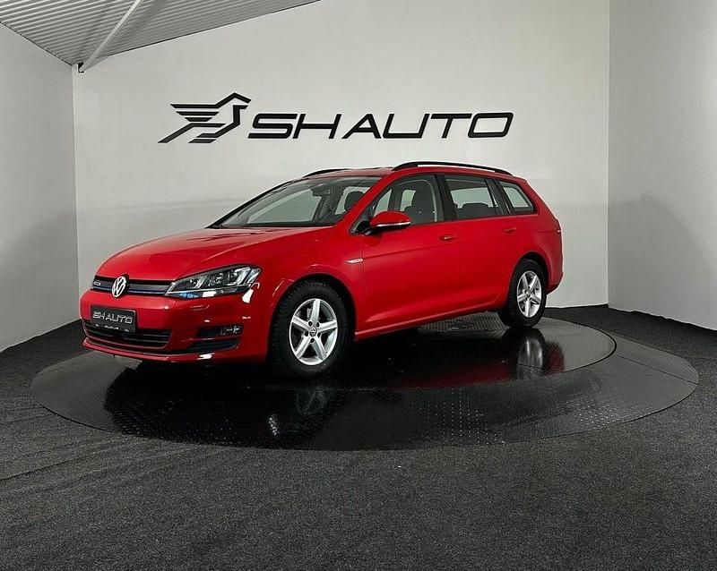 Begagnad VW Golf VII 110 HK (80 kW) 2015 Röd Kombi