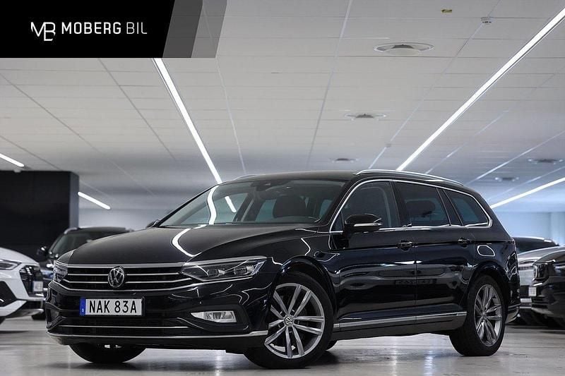 Svart Begagnad 2019 VW Passat GTS Kombi | 279 900 kr (Dyr) - Bild 1/3