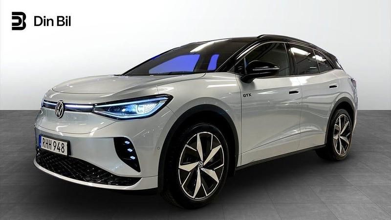 Silver Begagnad 2023 VW ID.4 GTX SUV | 459 900 kr (Bra pris) - Bild 1/4