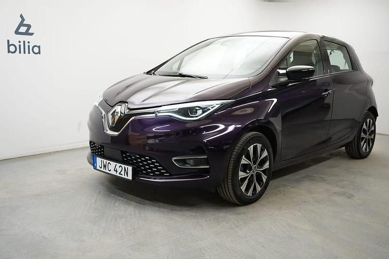 Lila Begagnad 2022 Renault Zoe Evolution Halvkombi | 199 900 kr (Marknadspris) - Bild 1/3